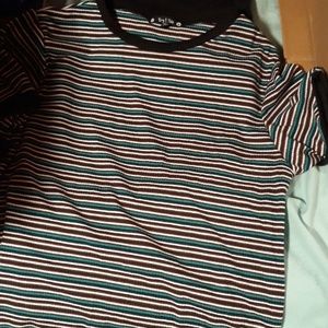 Striped colored shirt